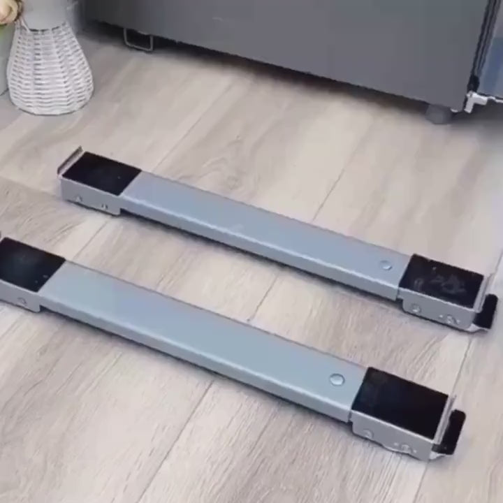 Suporte para Geladeira, Maquina de lavar..... com Rodinhas