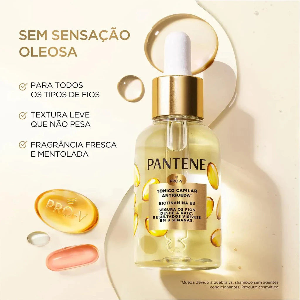 Tônico Capilar Pantene Antqueda Biotinamina B3 52ml
