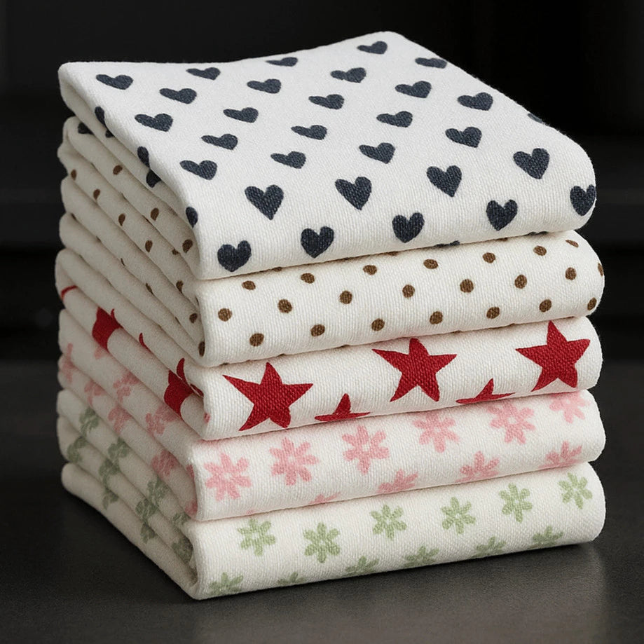 Kit 10 Toalhas de Prato Microfibra 43x65cm | Super Absorção e Secagem Rápida
